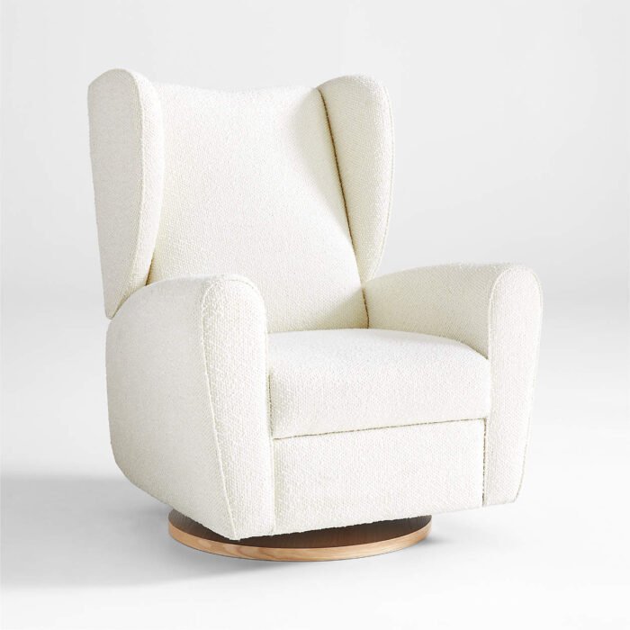 Fauteuil inclinable électrique Seesaw Cream Boucle
